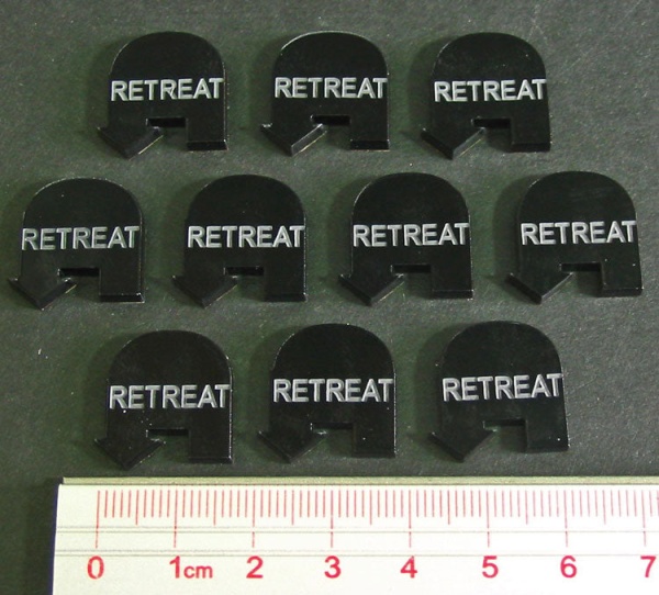 Retreat Tokens, Black (10) - SPECIAL ORDER!