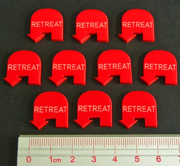 Retreat Tokens, Red (10) - SPECIAL ORDER!