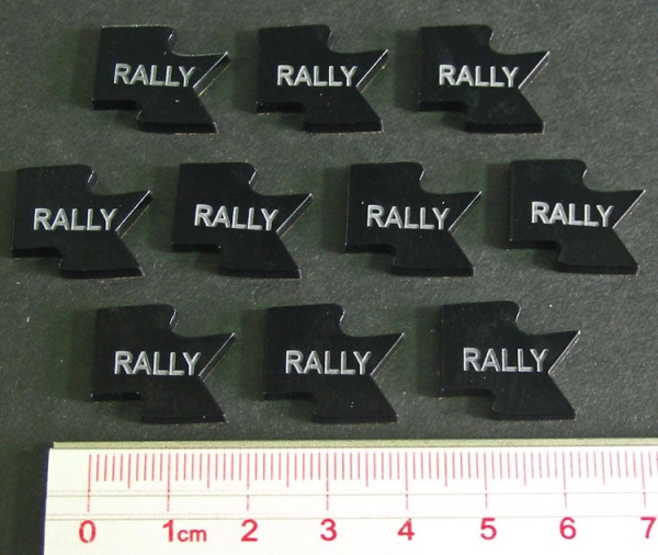 Rally Tokens, Black (10) - SPECIAL ORDER!