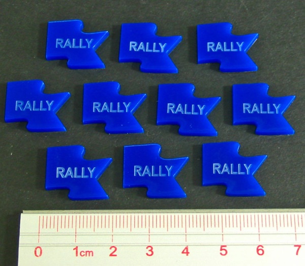 Rally Tokens, Blue (10) - SPECIAL ORDER!