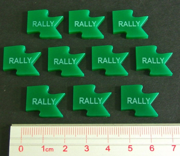 Rally Tokens, Green (10) - SPECIAL ORDER!