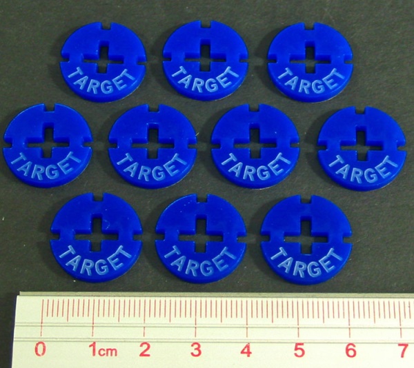 Target Tokens, Blue (10)