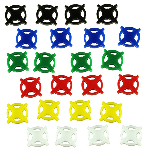 Star Base Token Set, Multi-Colored (24)