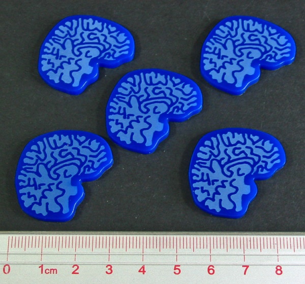 Big Brain Tokens, Blue (5) - SPECIAL ORDER!