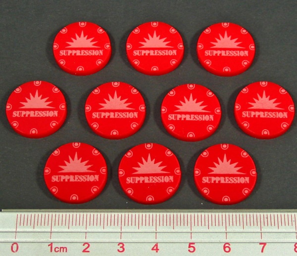 Suppression Token, Red (10)