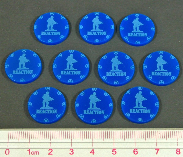 Reaction Token, Blue (10)