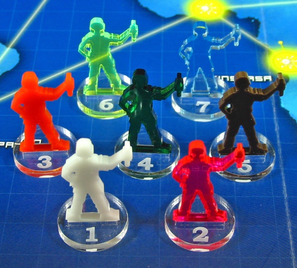 Player Pawn Upgrade Set, Pandemic (7) - SPECIAL ORDER!