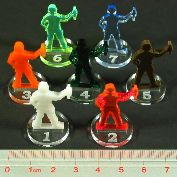 Player Pawn Upgrade Set, Pandemic (7) - SPECIAL ORDER!