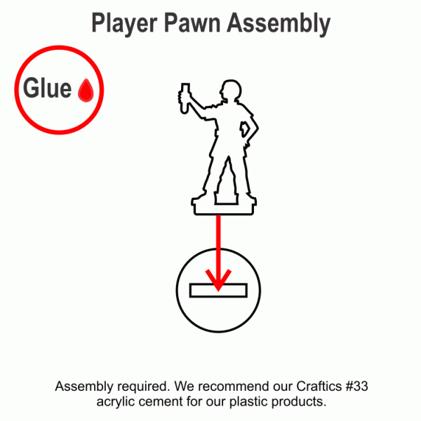 Player Pawn Upgrade Set, Pandemic: In the Lab (4)