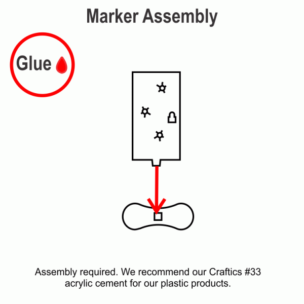 Locked Door Markers Objective Set (5) - SPECIAL ORDER!