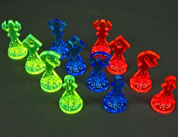 Net Hacker Chess Program Marker Set, Multi-Color (12) - SPECIAL ORDER!