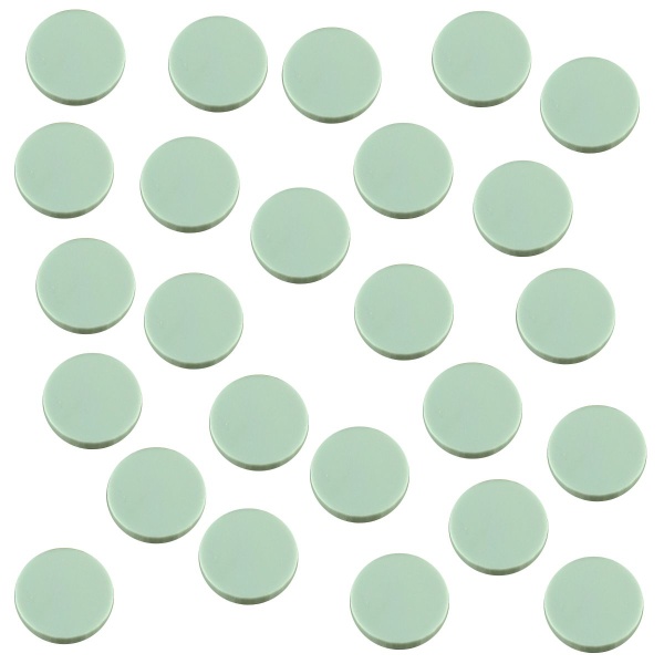 18mm Circular Game Tokens, Grey (25) - SPECIAL ORDER!