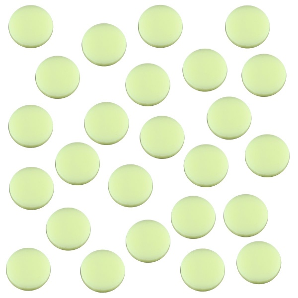 18mm Circular Game Tokens, Ivory (25) - SPECIAL ORDER!