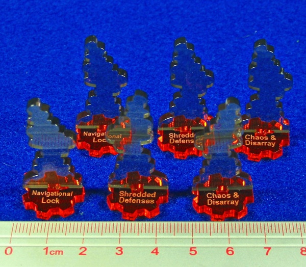 Steampunk Wars Critical Hit Markers (6) - SPECIAL ORDER!