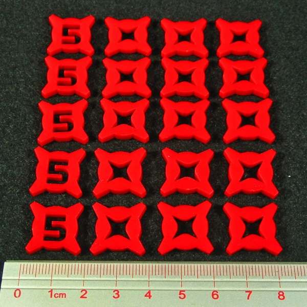 SW: Assault Damage Token Set, Red (20) - SPECIAL ORDER!