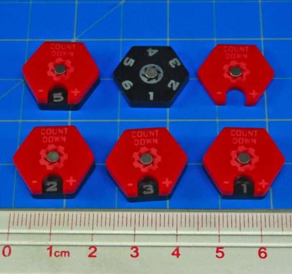 Fleet Wars Boarding Action Dials (5) - SPECIAL ORDER!