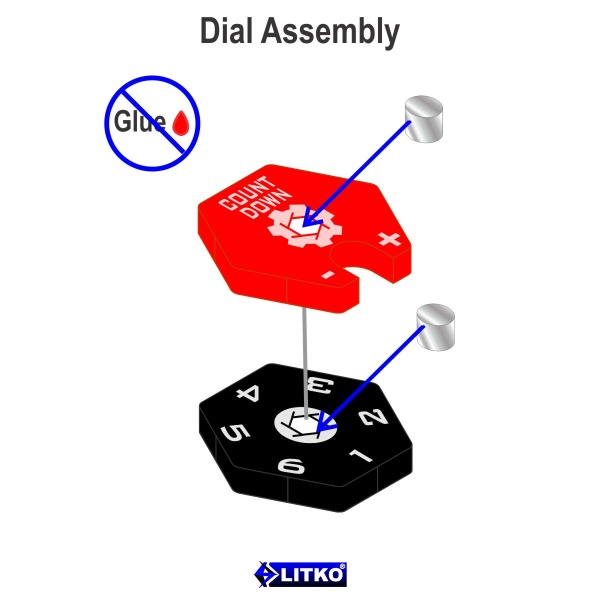 Fleet Wars Boarding Action Dials (5) - SPECIAL ORDER!