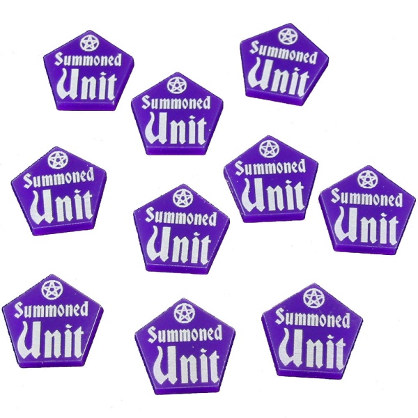 Summoned Unit Tokens, Purple (10) - SPECIAL ORDER!