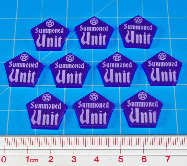 Summoned Unit Tokens, Purple (10) - SPECIAL ORDER!