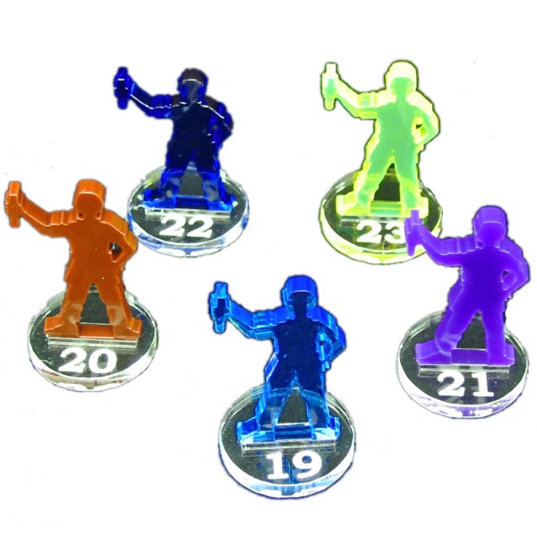 Player Pawn Upgrade Set, Pandemic: State of Emergency (5) - SPECIAL ORDER!