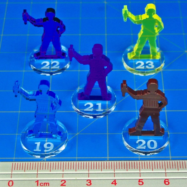 Player Pawn Upgrade Set, Pandemic: State of Emergency (5) - SPECIAL ORDER!