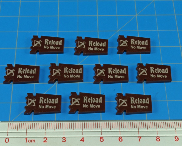 FG: Crossbow Reload Tokens, Brown (10)