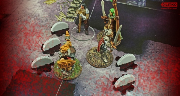 Fantasy RPG, Saw Blade Trap Markers (5)