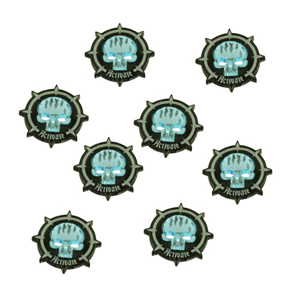 WHU: Spire Activation Token Set, Multi-Color (8) - SPECIAL ORDER!