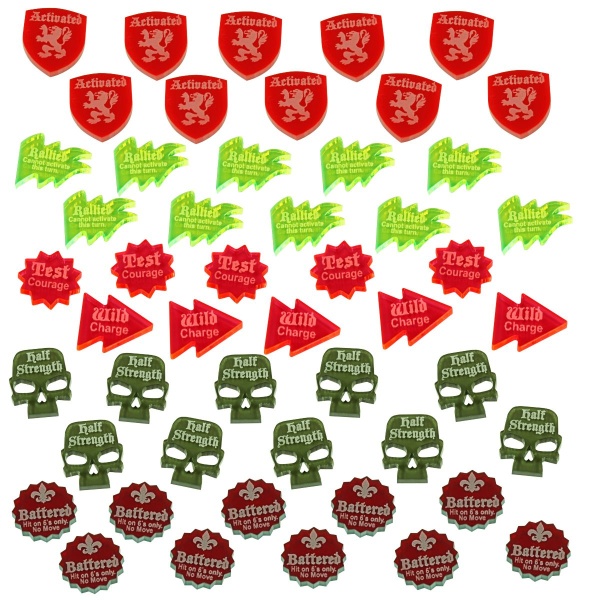 Game Upgrade Set, Lion Rampant, Multi-color (50) - SPECIAL ORDER!