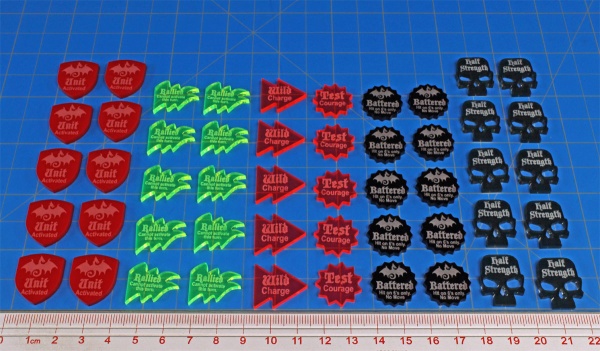 Game Upgrade Set, Dragon Rampant, Multi-color (50) - SPECIAL ORDER!