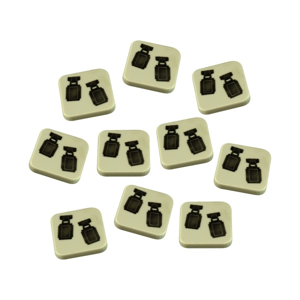 Axis Truck Ground Target Tokens Compatible with BRS, Grey (10) - SPECIAL ORDER!