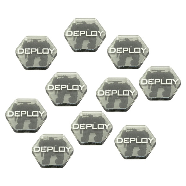 Premium Printed Mecha Deployment Tokens (10) - SPECIAL ORDER!