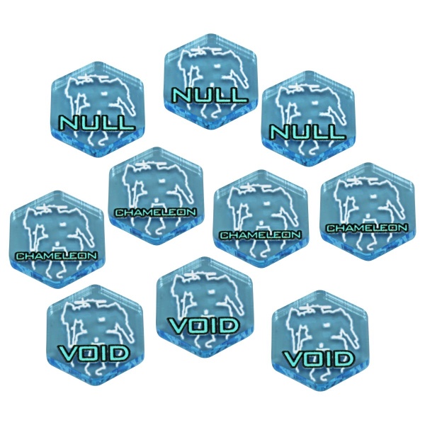 Premium Printed Mecha Stealth Combat Token Set (10) - SPECIAL ORDER!