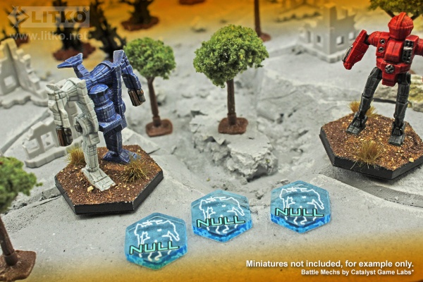 Premium Printed Mecha Null Signature System Tokens (10) - SPECIAL ORDER!