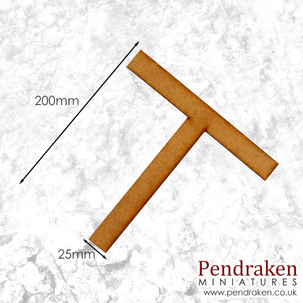 T-junction, 25x200mm