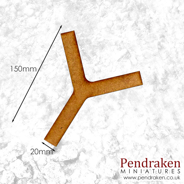 Y-junction, 20x150mm