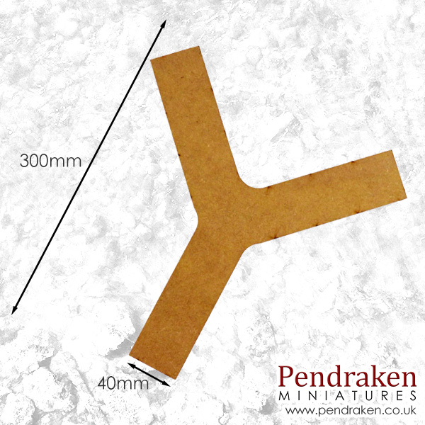 Y-junction, 40x300mm