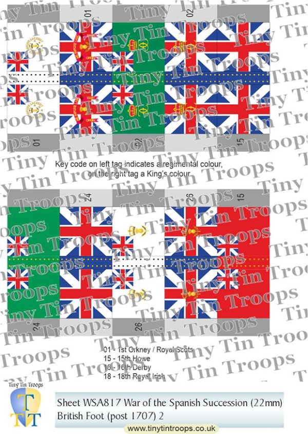 Britain & Allies, Sheet 17 (22mm)