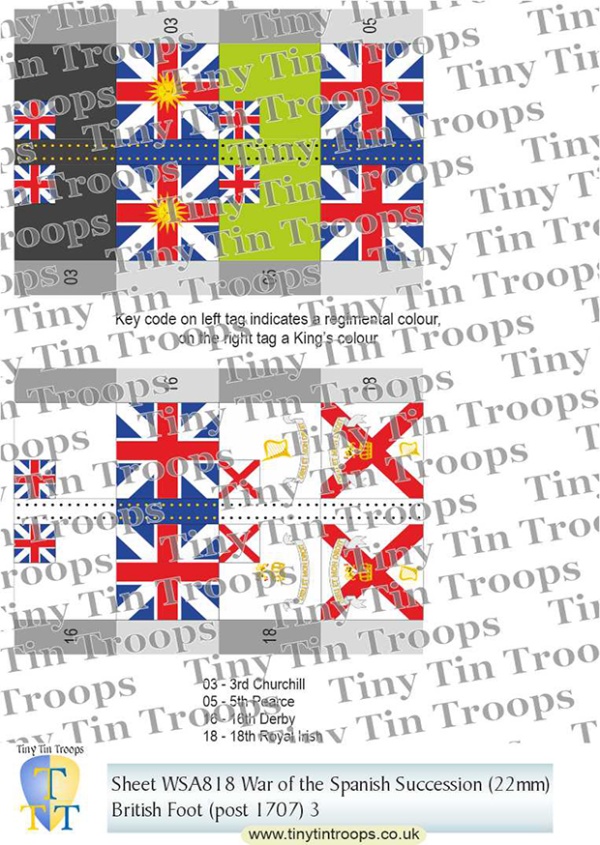 Britain & Allies, Sheet 18 (22mm)