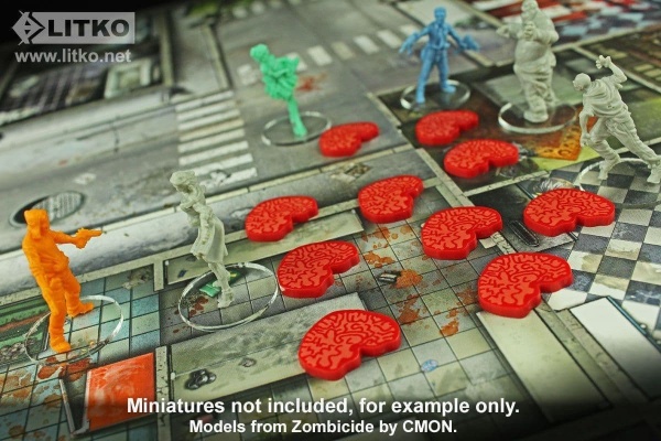 Brain Tokens, Red (10)