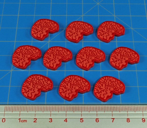 Brain Tokens, Red (10)