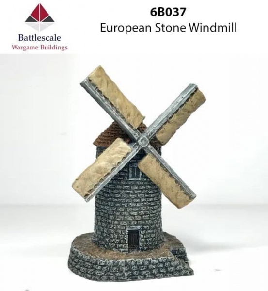 European Stone Windmill