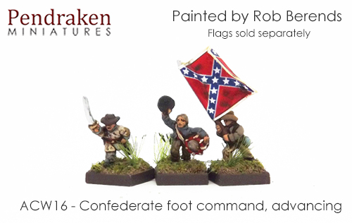 Confederate foot command, advancing (15)