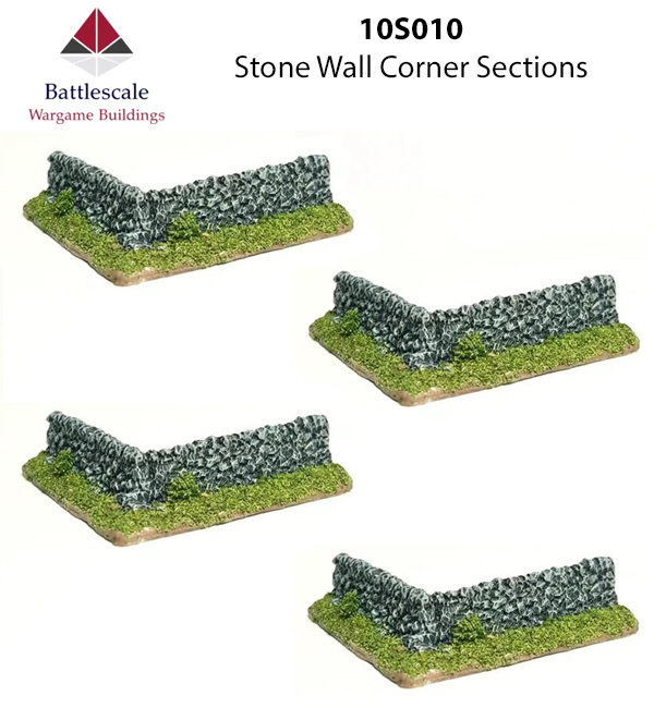 Stone Wall Corner Sections