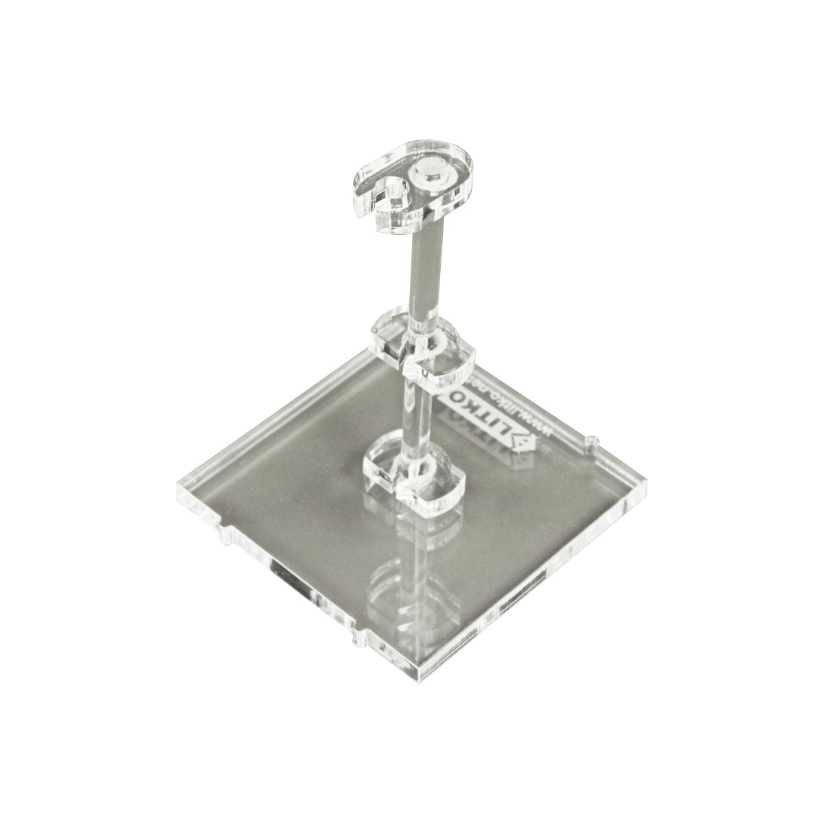 Space Fighter Deluxe Flight Stand (Standard Ship), Clear - SPECIAL ORDER!