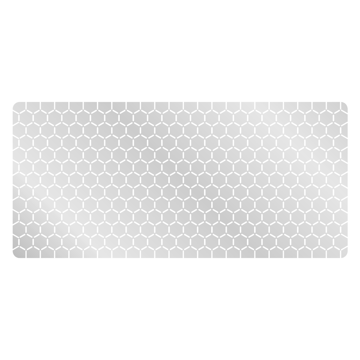 1'' Hex Grid Stencil, Dot Pattern - SPECIAL ORDER!