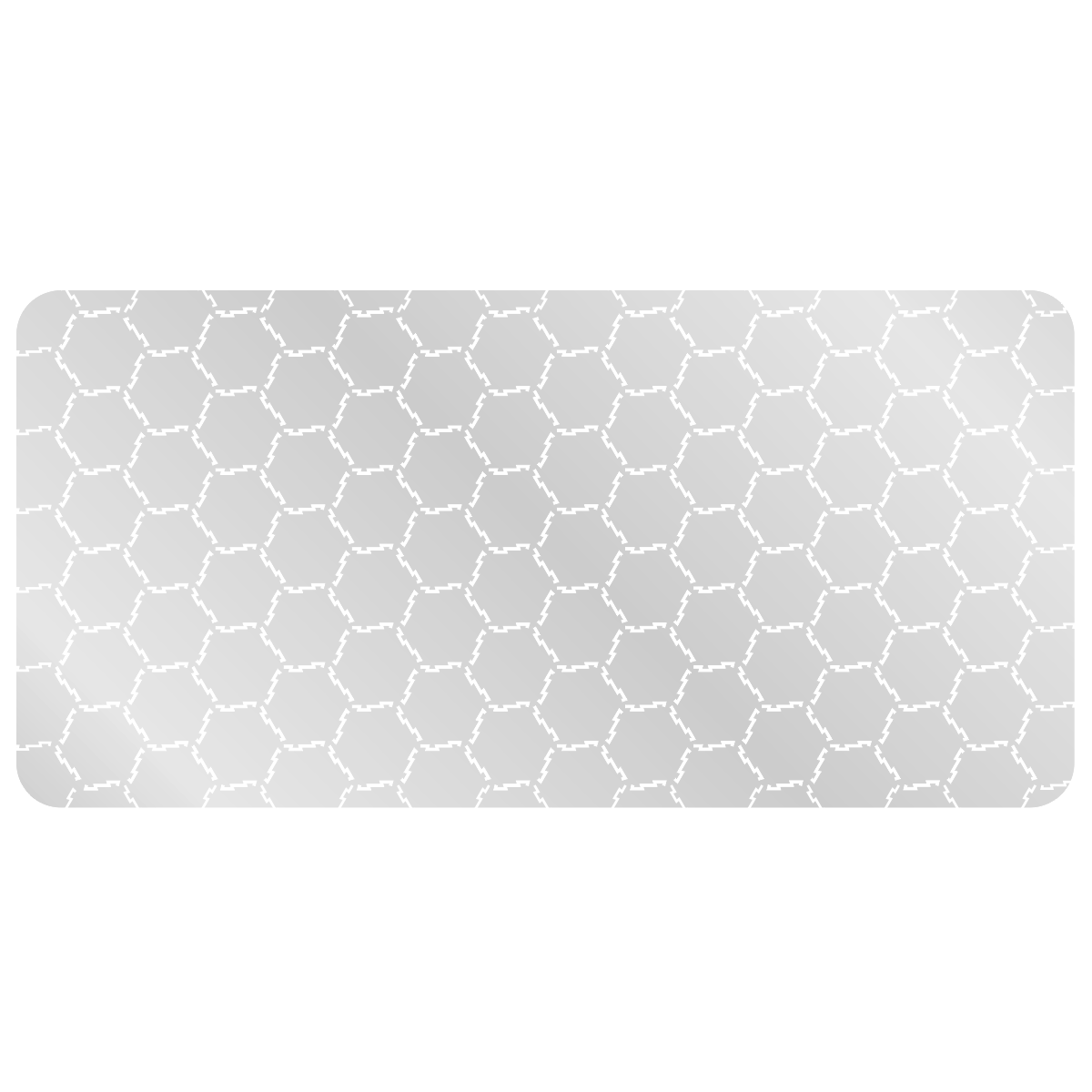 Hex Grid Stencil Compatible with Hero Scape, Edge Pattern - SPECIAL ORDER!