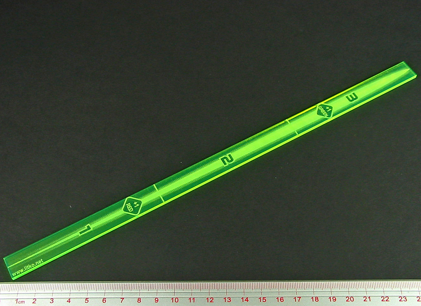 Space Fighter Range Fire Gauge, Fluorescent Green - SPECIAL ORDER!