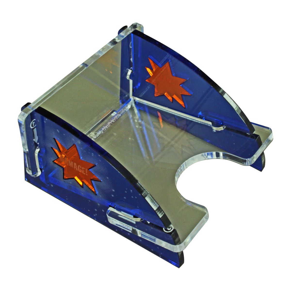 Space Fighter Themed Mini Sized Card Deck Tray (Short, 40-60 Cards) - SPECIAL ORDER!