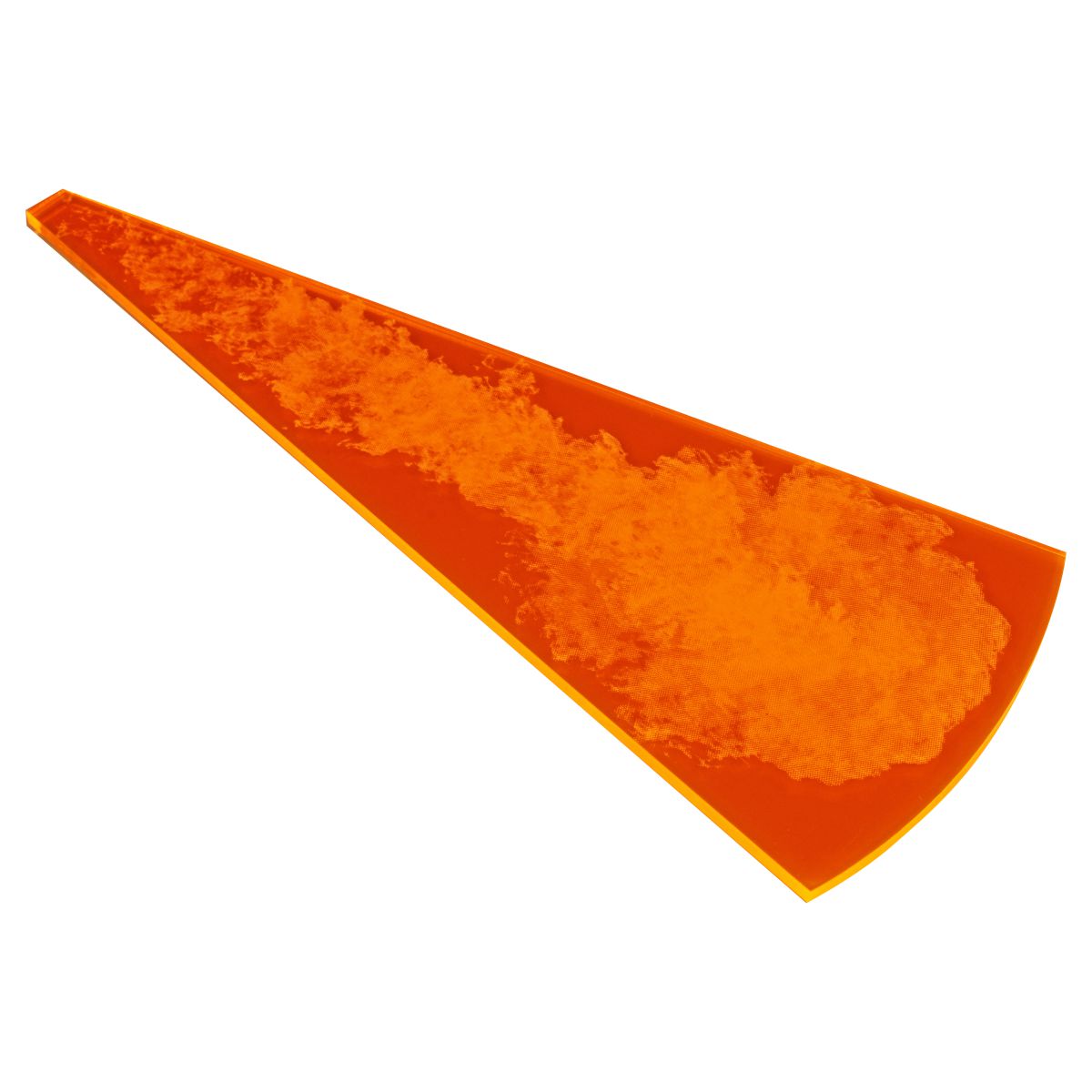 Flame Template, Stargrave, Fluorescent Orange - SPECIAL ORDER!